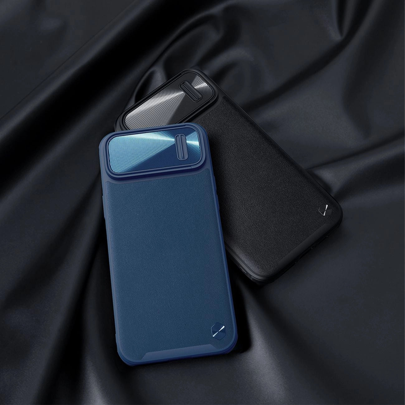Nillkin CamShield Leather S Case iPhone 14 case cover with camera cover black_13