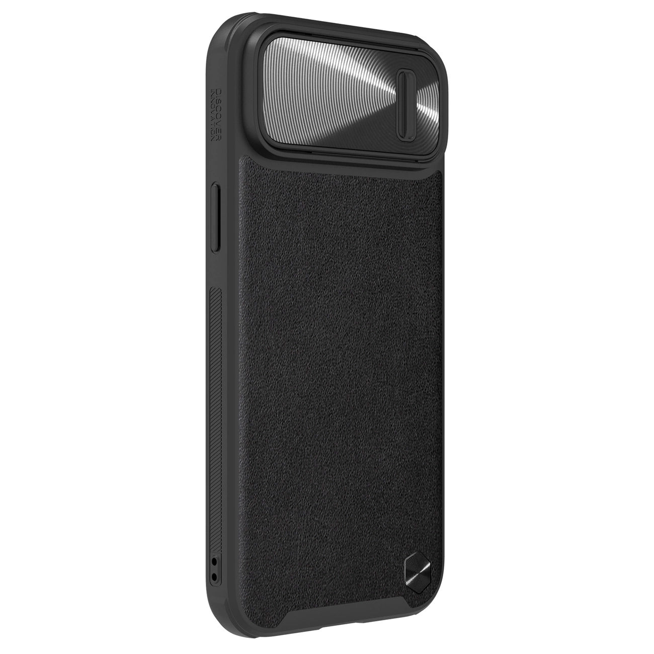 Nillkin CamShield Leather S Case iPhone 14 Plus case with camera cover black_3