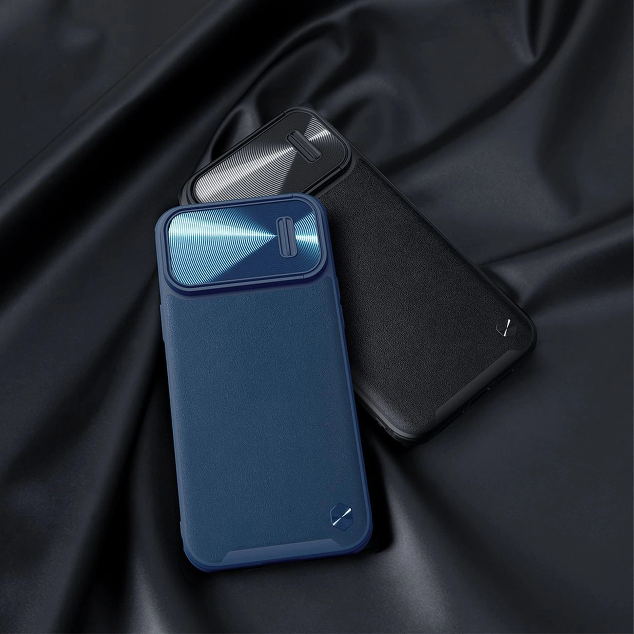 Nillkin CamShield Leather S Case iPhone 14 Pro Max case with camera cover black_13