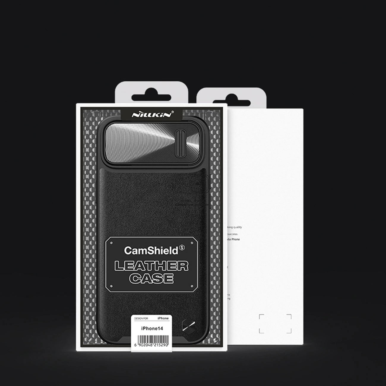 Nillkin CamShield Leather S Case iPhone 14 Pro Max case with camera cover green_4