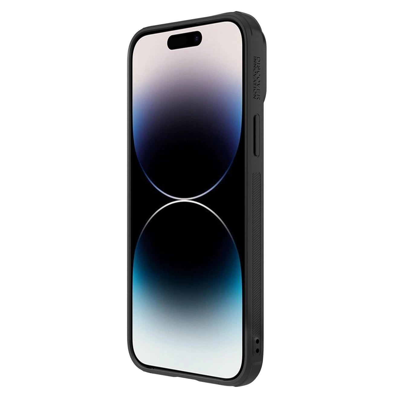 Nillkin Synthetic Fiber S Case iPhone 14 Pro Max case with camera cover, black_5