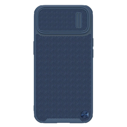 Nillkin Textured S Case for iPhone 14, armored cover with camera cover, blue_0
