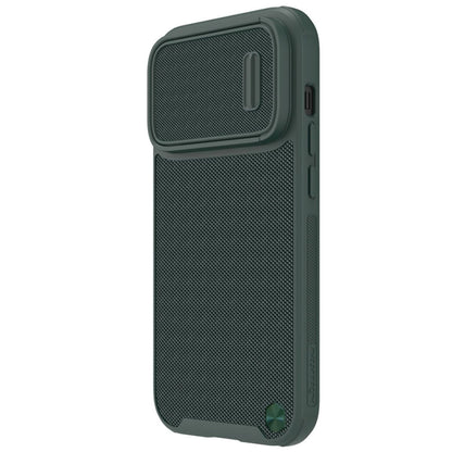 Nillkin Textured S Case iPhone 14 Pro armored cover with camera cover green_1