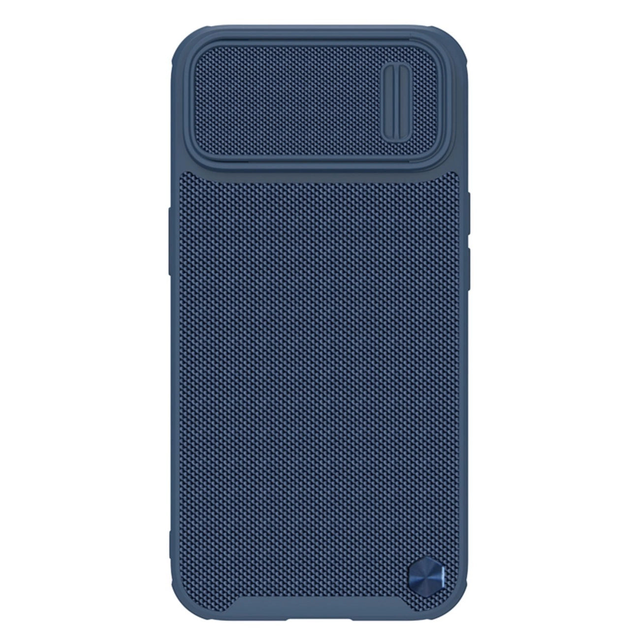 Nillkin Textured S Case for iPhone 14 Plus, armored cover with camera cover, blue_0