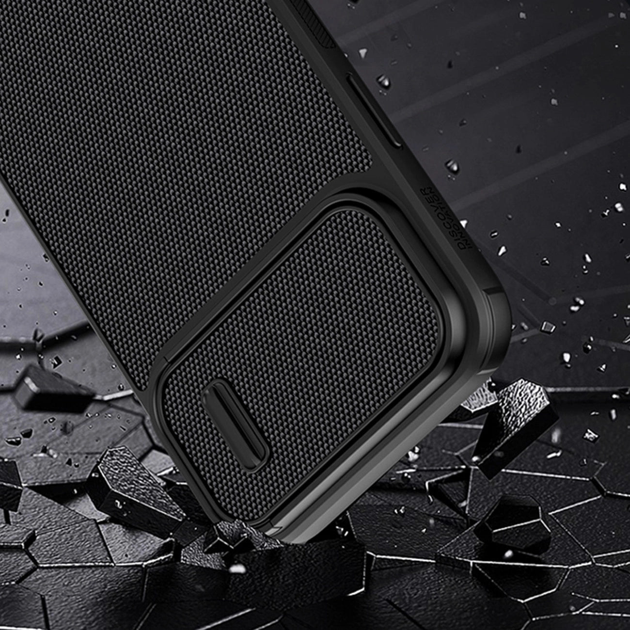Nillkin Textured S Case for iPhone 14 Plus, armored cover with camera cover, blue_7