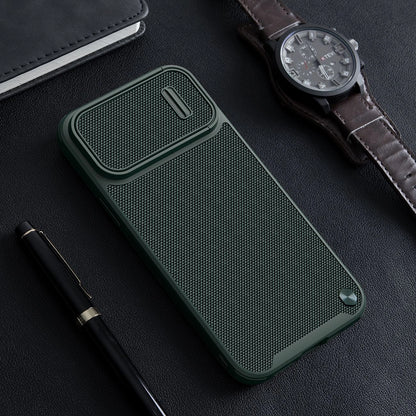 Nillkin Textured S Case iPhone 14 Plus armored cover with camera cover green_15