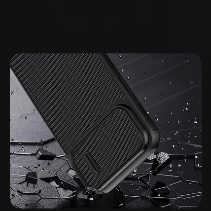 Nillkin Textured S Case iPhone 14 Plus armored cover with camera cover green_7