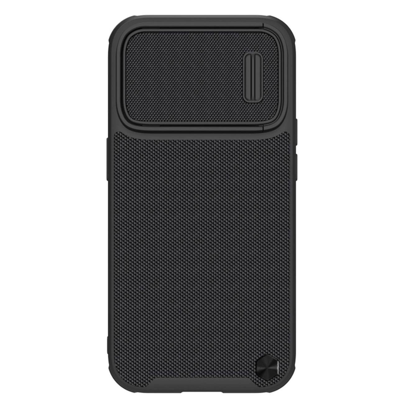 Nillkin Textured S Case iPhone 14 Pro Max case with camera cover black_0