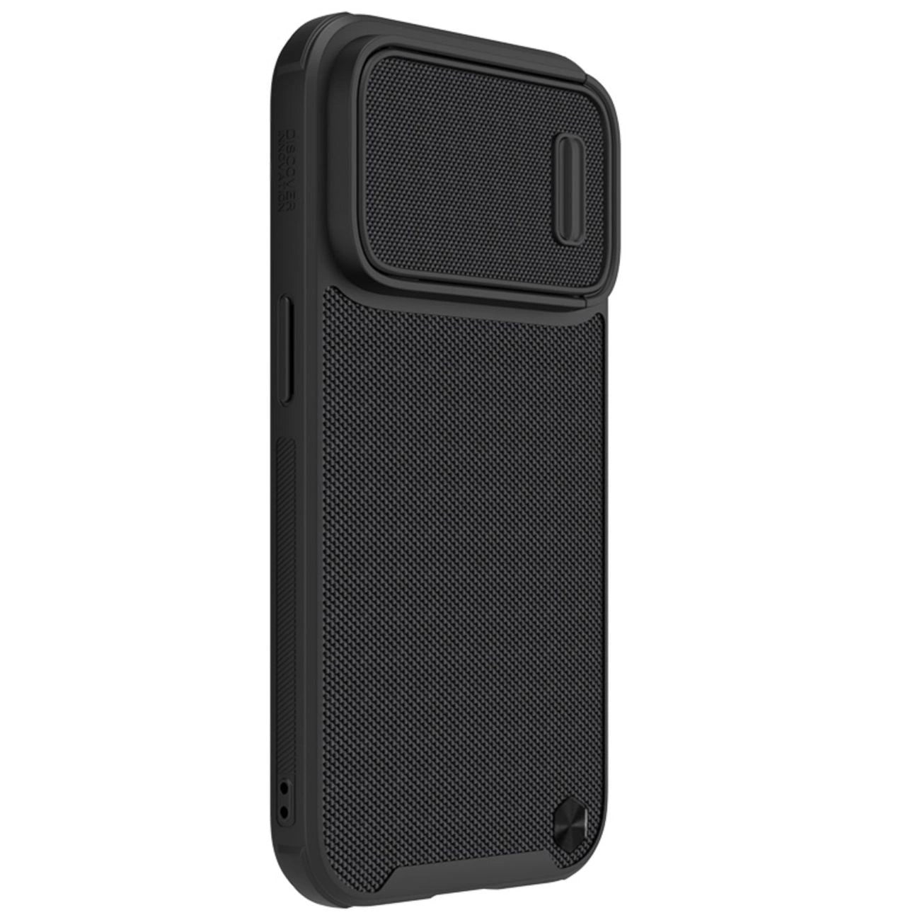 Nillkin Textured S Case iPhone 14 Pro Max case with camera cover black_2