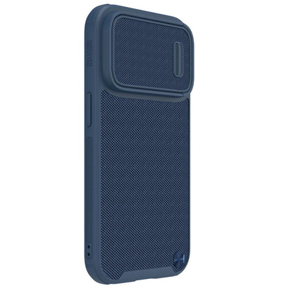 Nillkin Textured S Case iPhone 14 Pro Max armored cover with camera cover blue_3