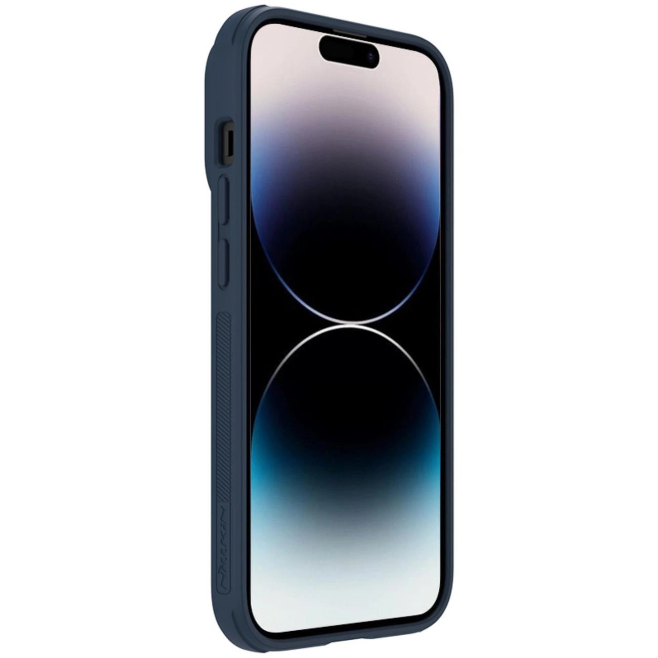 Nillkin Textured S Case iPhone 14 Pro Max armored cover with camera cover blue_5