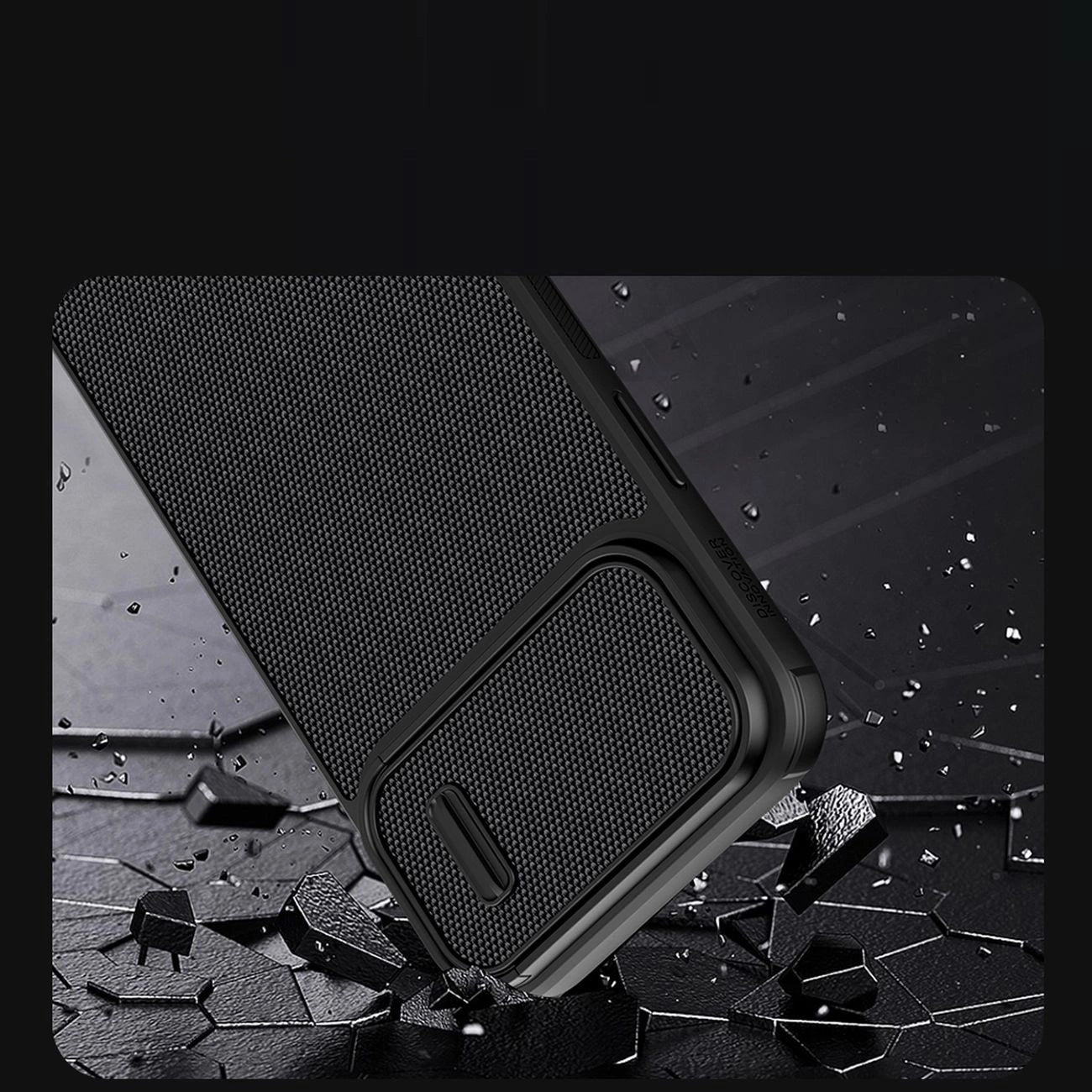 Nillkin Textured S Case iPhone 14 Pro Max armored cover with camera cover blue_7