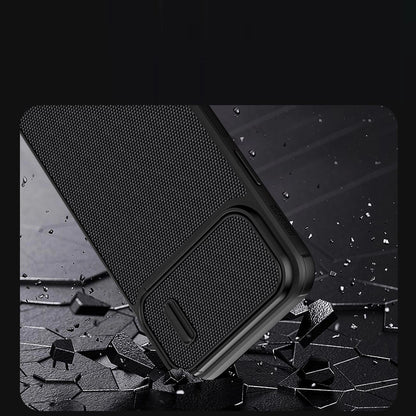 Nillkin Textured S Case iPhone 14 Pro Max armored cover with camera cover blue_7