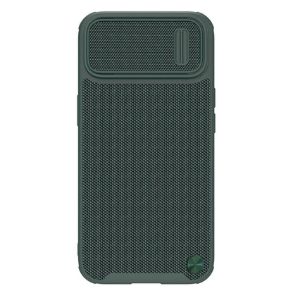 Nillkin Textured S Case iPhone 14 Pro Max armored cover with camera cover dark green_0