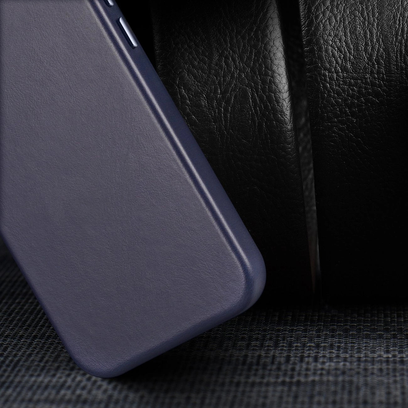 Dux Ducis Naples case for iPhone 14 Pro magnetic leather case MagSafe blue_6