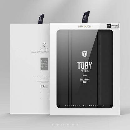 Dux Ducis Toby Case for Huawei MatePad Pro 11'' (2022) Cover with S Pen Pen Smart Cover Stand Black_20