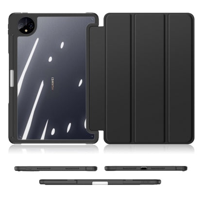 Dux Ducis Toby Case for Huawei MatePad Pro 11'' (2022) Cover with S Pen Pen Smart Cover Stand Black_4