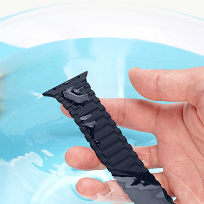 Dux Ducis Strap (Armor Version) Apple Watch SE strap, 9, 8, 7, 6, 5, 4, 3, 2, 1 (41, 40, 38 mm) silicone magnetic band bracelet blue_6