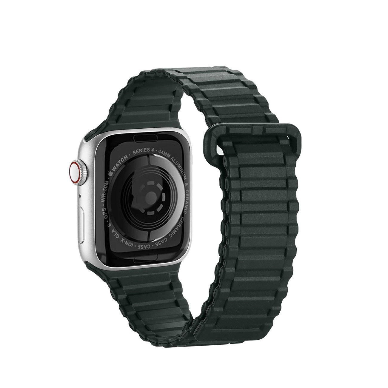 Dux Ducis Strap (Armor Version) strap Apple Watch Ultra, SE, 9, 8, 7, 6, 5, 4, 3, 2, 1 (49, 45, 44, 42 mm) silicone magnetic strap bracelet green_1