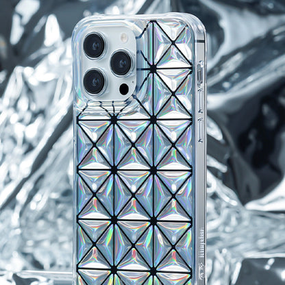 Kingxbar Miya Series case for iPhone 14 Pro cover back cover rainbow_2