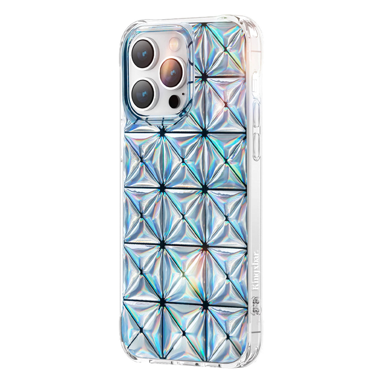Kingxbar Miya Series case for iPhone 14 Plus cover back cover laser color_0