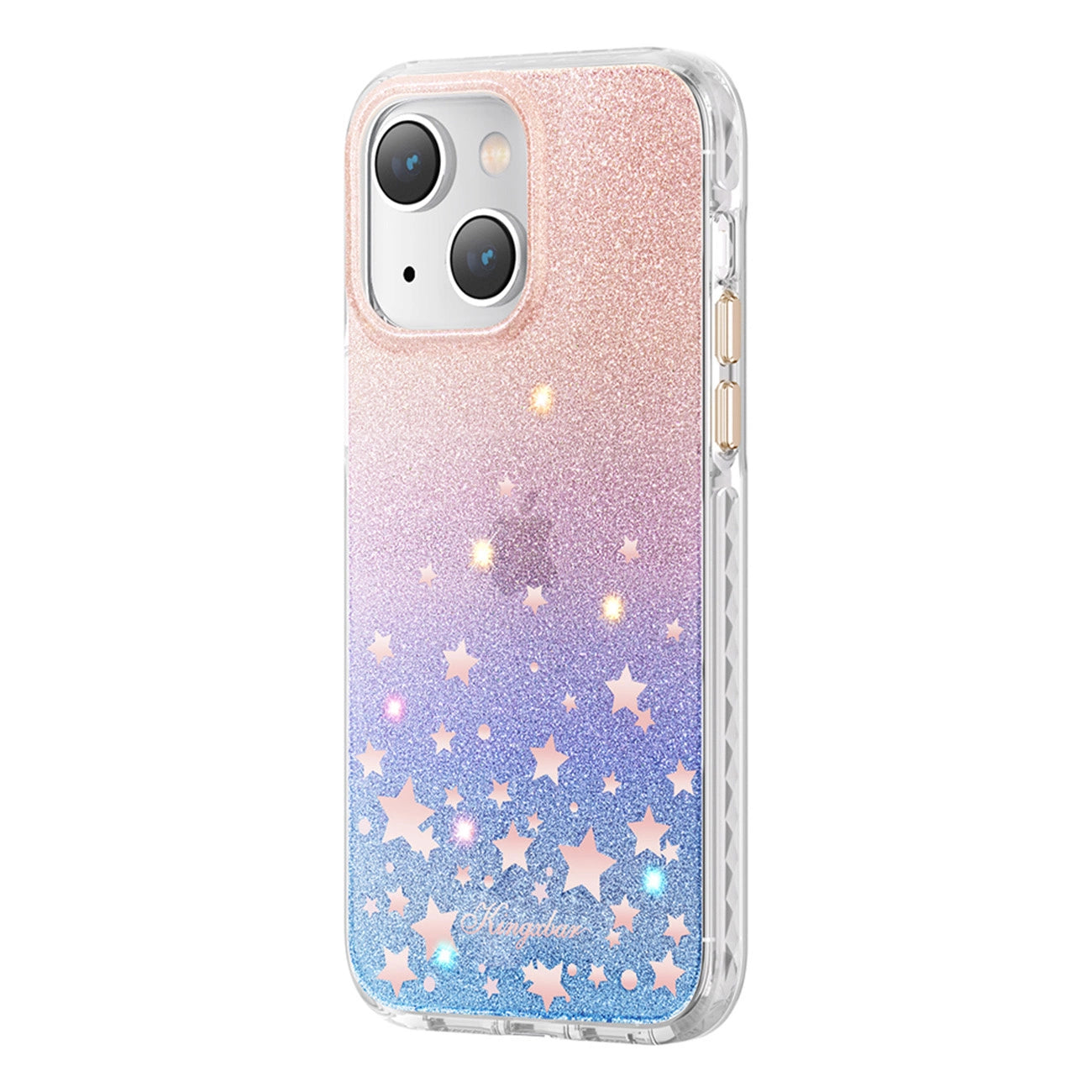 Kingxbar Heart Star Series case for iPhone 14 Plus case with zodiac stars_0