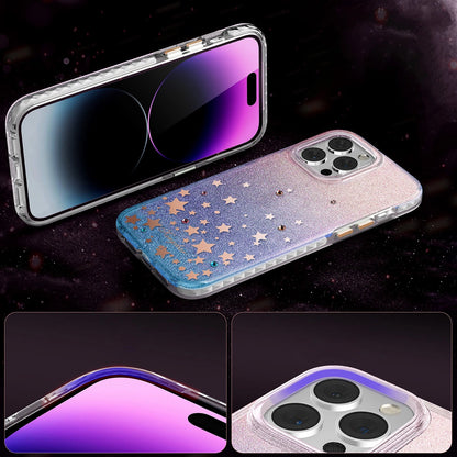 Kingxbar Heart Star Series case for iPhone 14 Plus case with zodiac stars_6