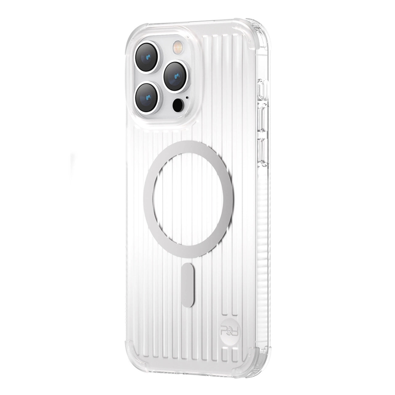 Kingxbar PQY Go Out Series magnetic case for iPhone 14 Pro MagSafe silver_0