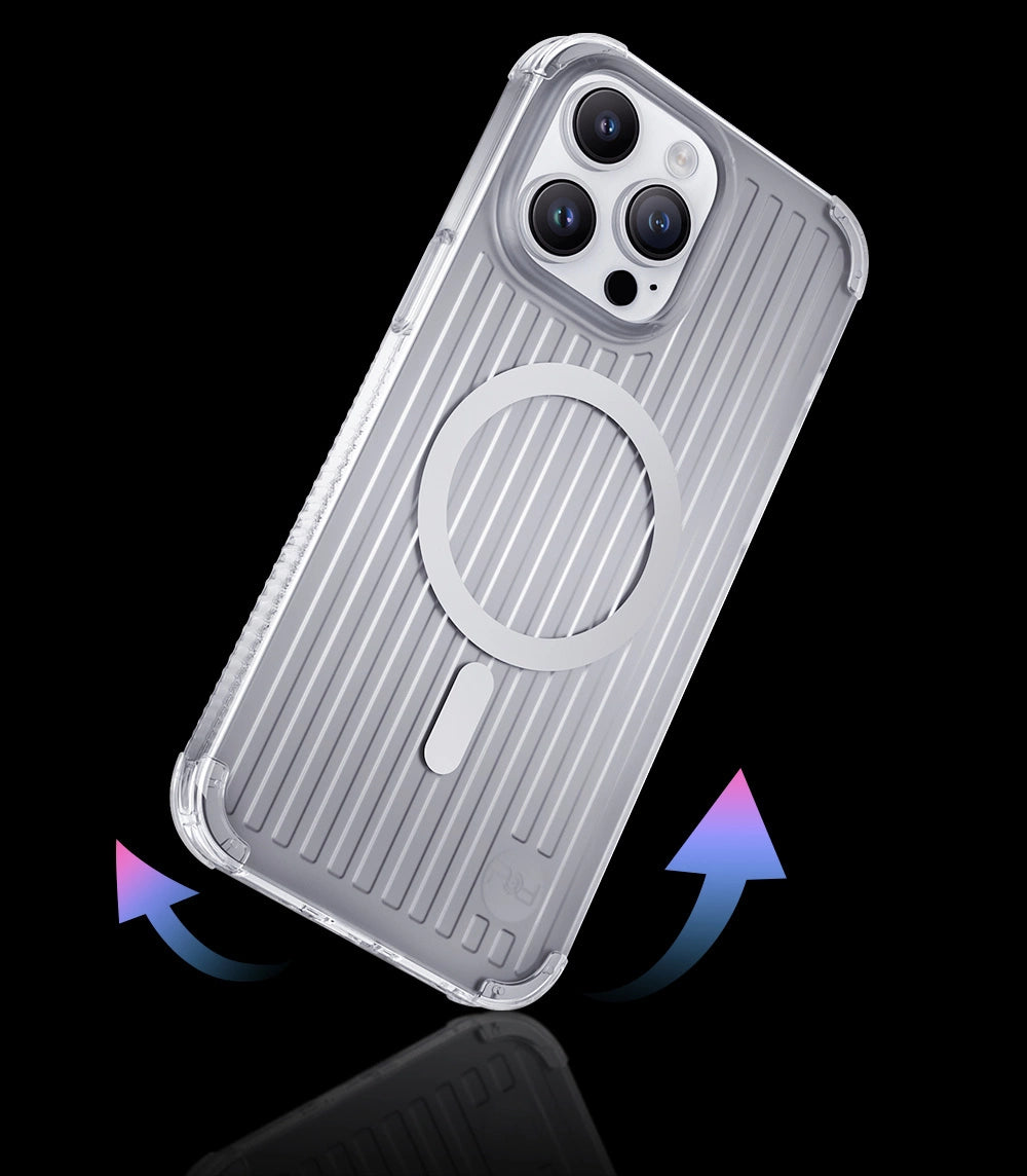 Kingxbar PQY Go Out Series magnetic case for iPhone 14 Plus MagSafe black_4