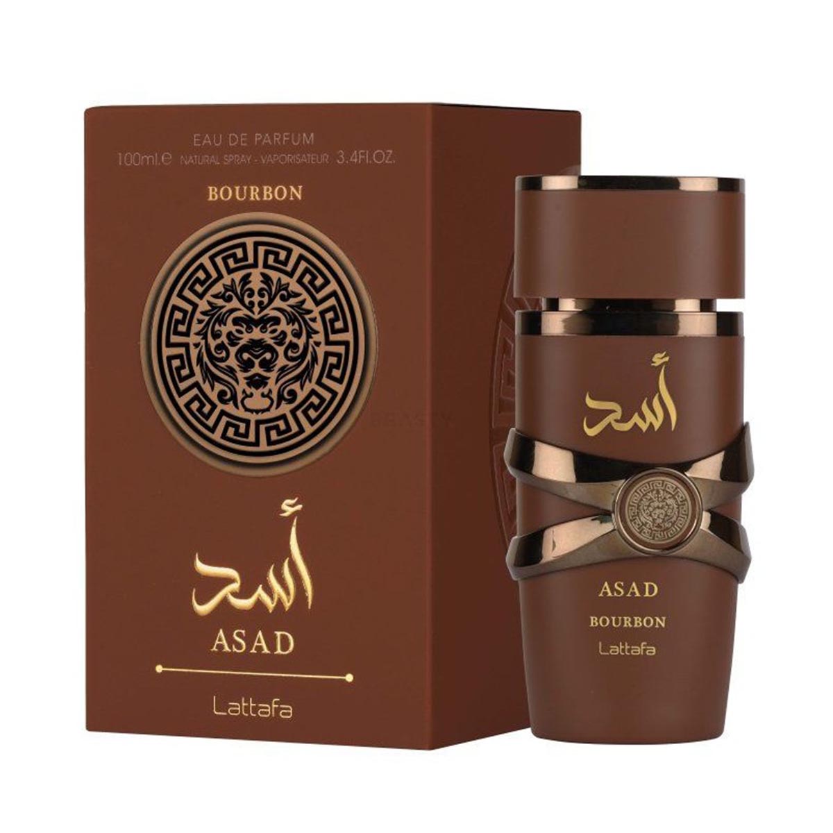 Perfume Lattafa / Bourbon / 100ml / Vaporizador_0