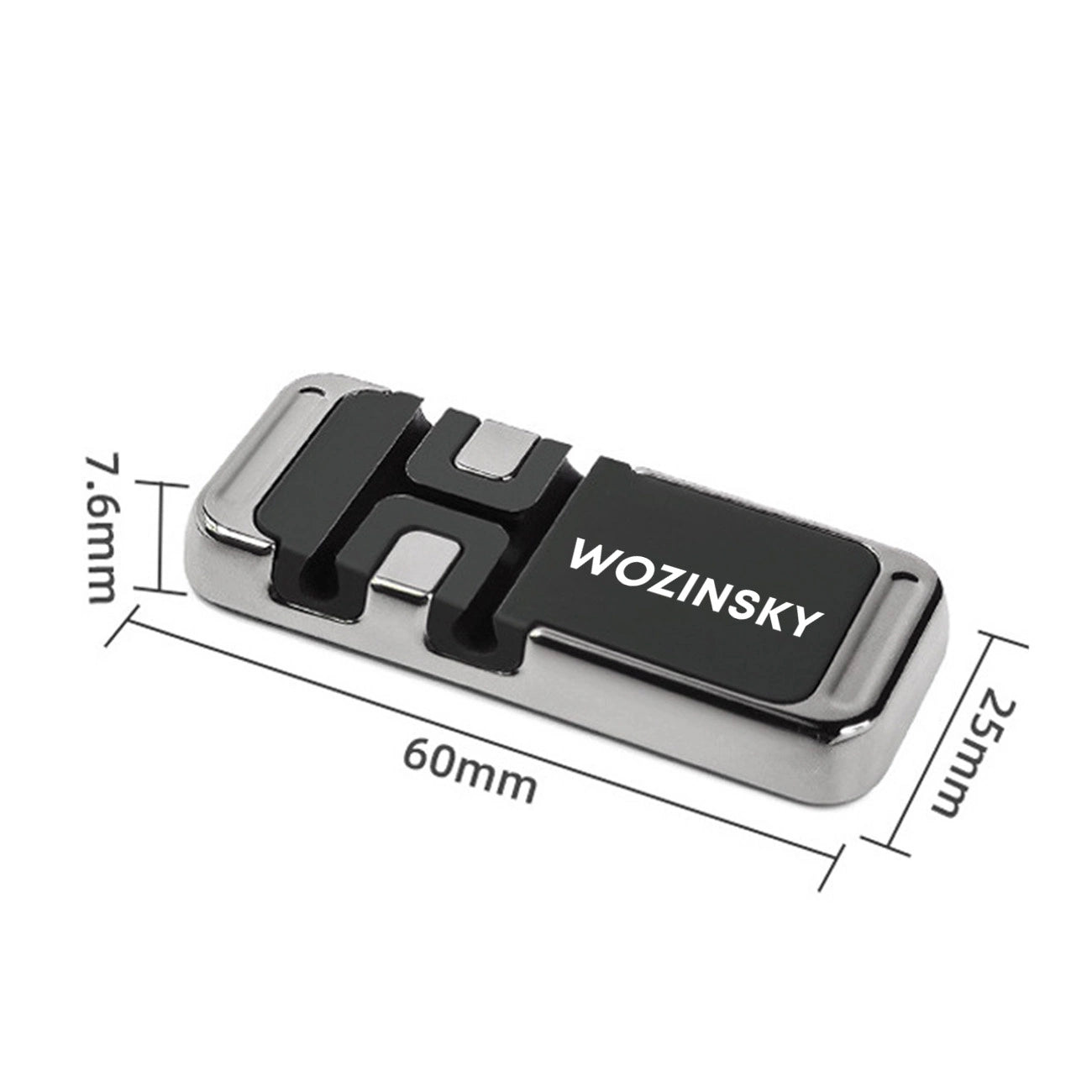 Wozinsky Magnetic Phone Holder with Cable Organizer (WMCDO-B1)_3