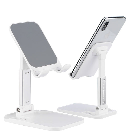 Wozinsky Desk Phone Stand Tablet Stand Foldable White (WFDPS-W1)_0