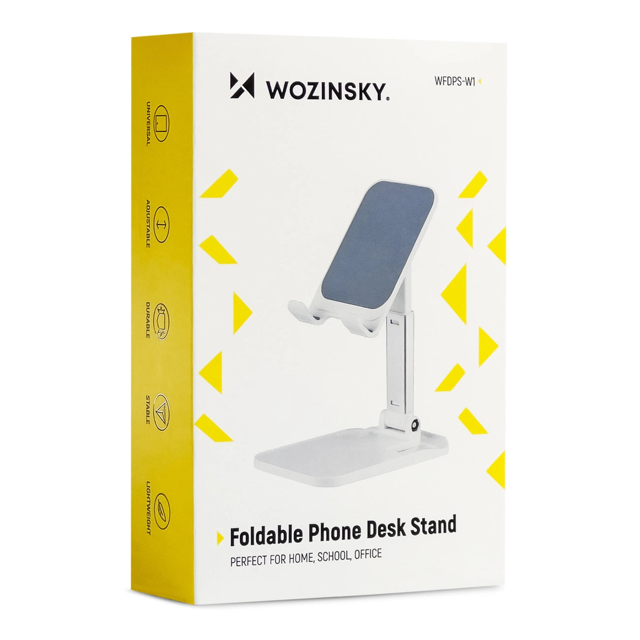 Wozinsky Desk Phone Stand Tablet Stand Foldable White (WFDPS-W1)_9