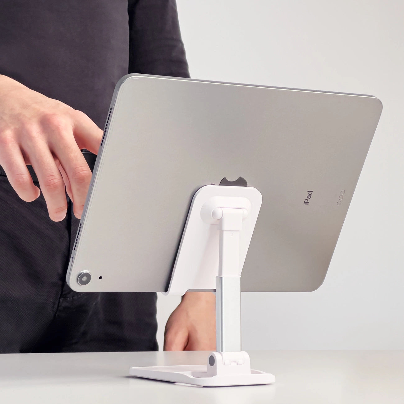 Wozinsky Desk Phone Stand Tablet Stand Foldable White (WFDPS-W1)_5