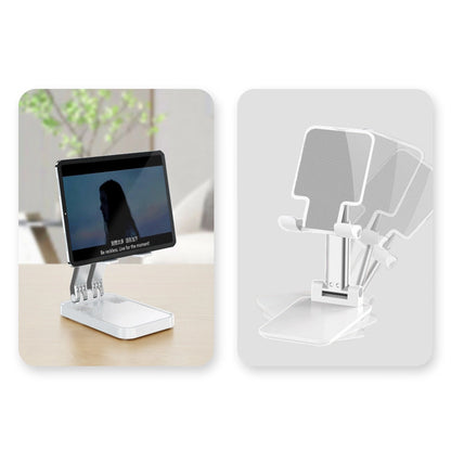 Folding phone stand for tablet (K15) - white_3