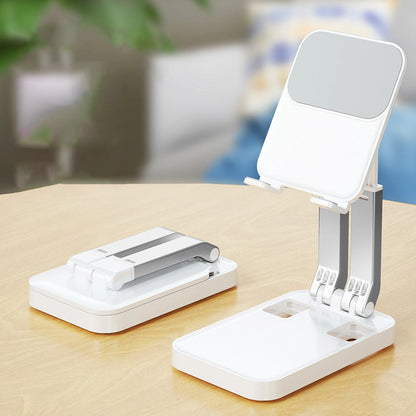 Folding phone stand for tablet (K15) - white_7