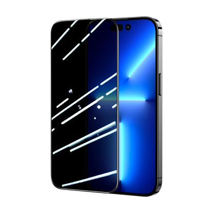 Joyroom Knight 2.5D Privacy TG Tempered Glass for iPhone 14 Plus with Anti-Spy Filter Full Screen with Frame Transparent (JR-P03)_0