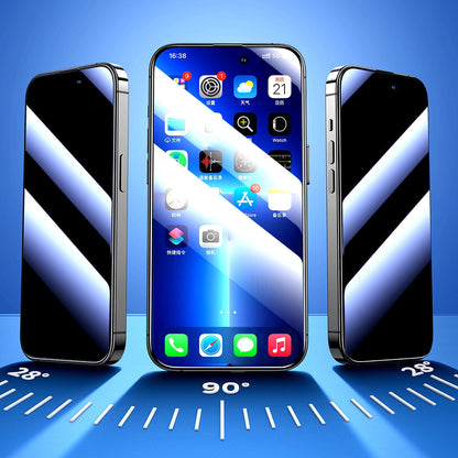 Joyroom Knight 2.5D Privacy TG Tempered Glass for iPhone 14 Plus with Anti-Spy Filter Full Screen with Frame Transparent (JR-P03)_1