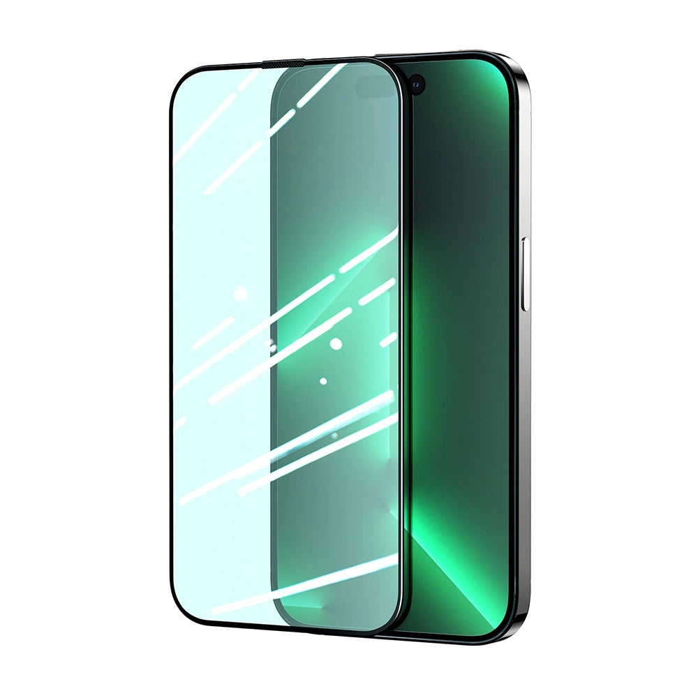 Joyroom Knight Green Glass for iPhone 14 Plus with Full Screen Anti Blue Light Filter (JR-G03)_0