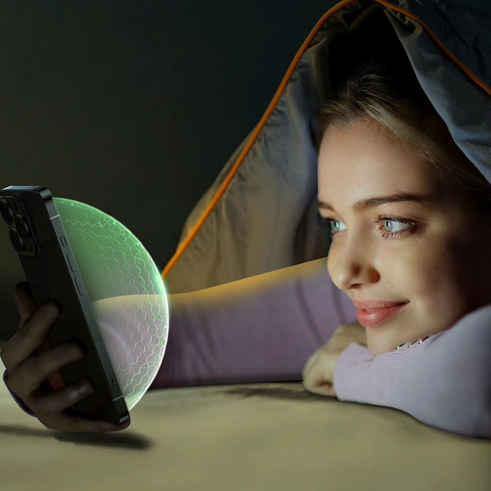 Joyroom Knight Green Glass for iPhone 14 Plus with Full Screen Anti Blue Light Filter (JR-G03)_2