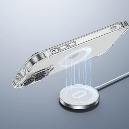 Joyroom Defender Series Case Cover for iPhone 14 Plus Armored Hook Cover Stand Clear (JR-14H3)_7