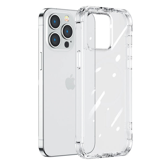 Joyroom Defender Series Case Cover for iPhone 14 Pro Max Armored Hook Cover Stand Clear (JR-14H4)_0