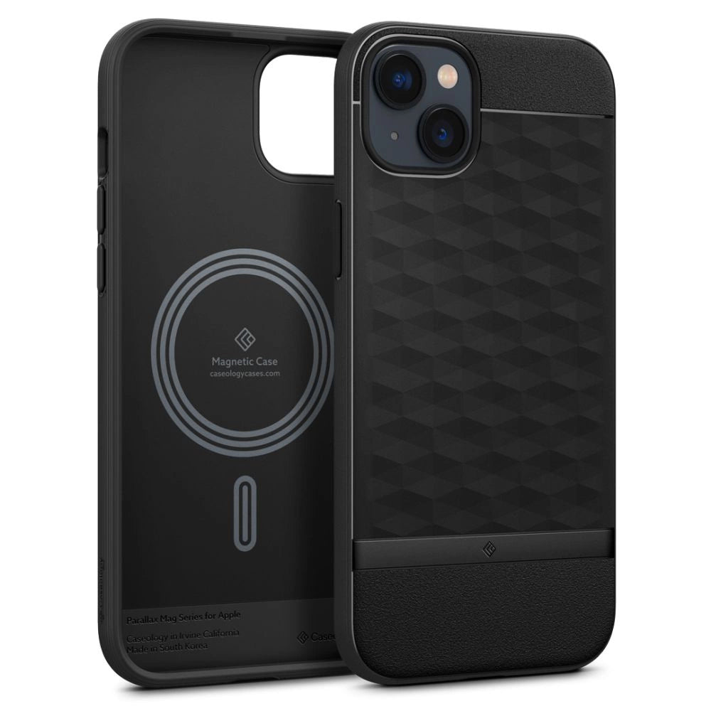 Caseology Parallax Mag MagSafe iPhone 14 Plus Case - Matte Black_0
