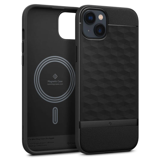 Caseology Parallax Mag MagSafe iPhone 14 Plus Case - Matte Black_0