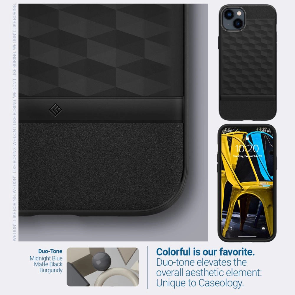 Caseology Parallax Mag MagSafe iPhone 14 Plus Case - Matte Black_9