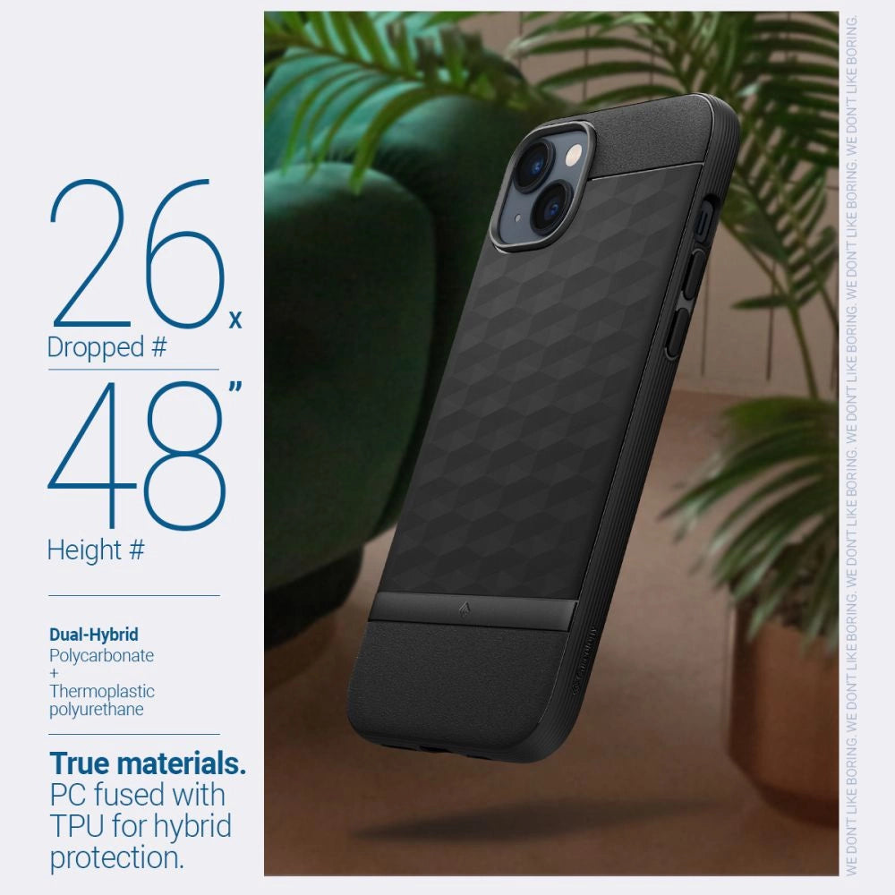 Caseology Parallax Mag MagSafe iPhone 14 Plus Case - Matte Black_10