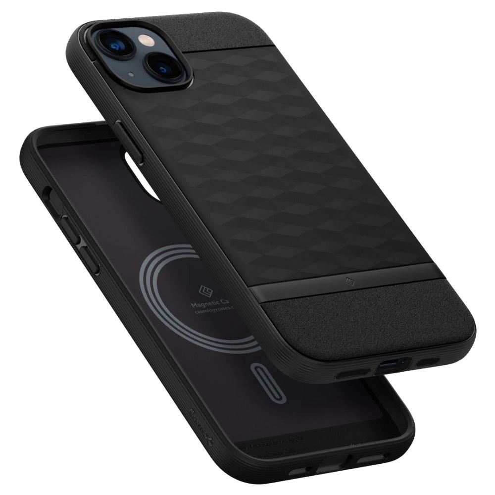 Caseology Parallax Mag MagSafe iPhone 14 Plus Case - Matte Black_6
