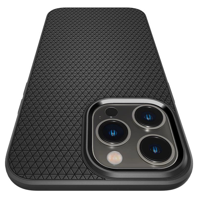 Spigen Liquid Air iPhone 14 Pro Case - Matte Black_16