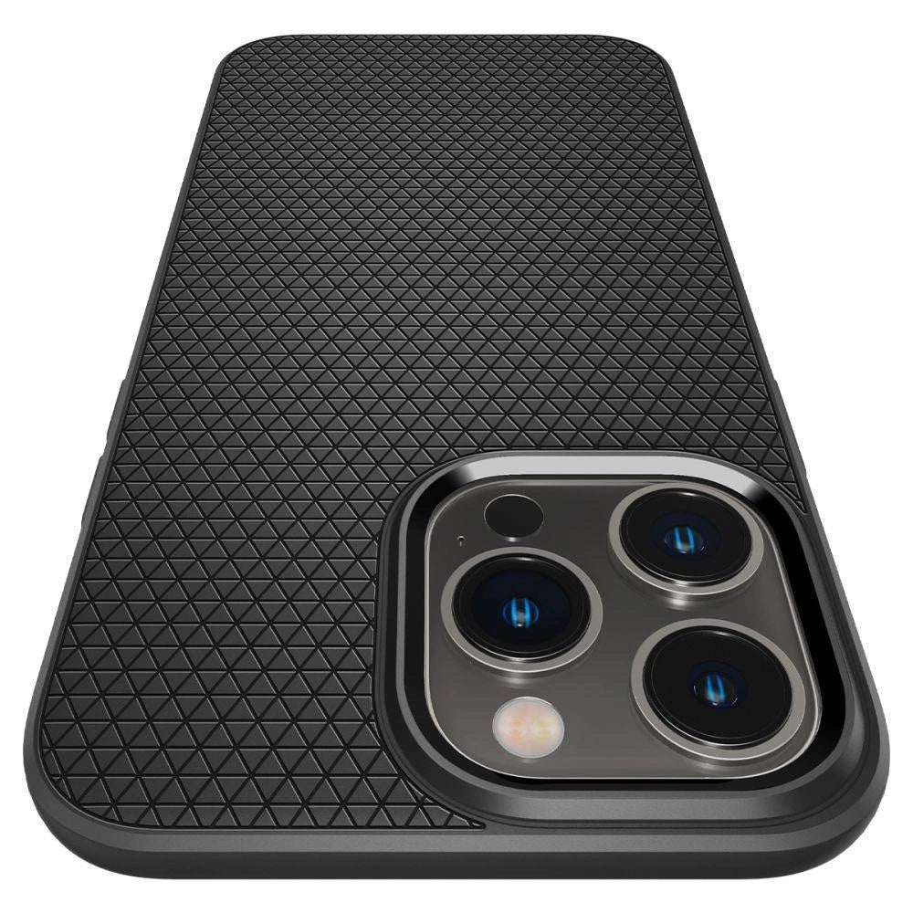 Spigen Liquid Air Case for iPhone 14 Pro Max - Matte Black_7