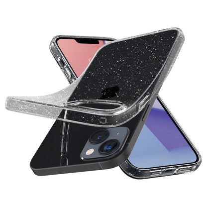 Spigen Liquid Crystal iPhone 14 Plus Case - Clear Glitter_6